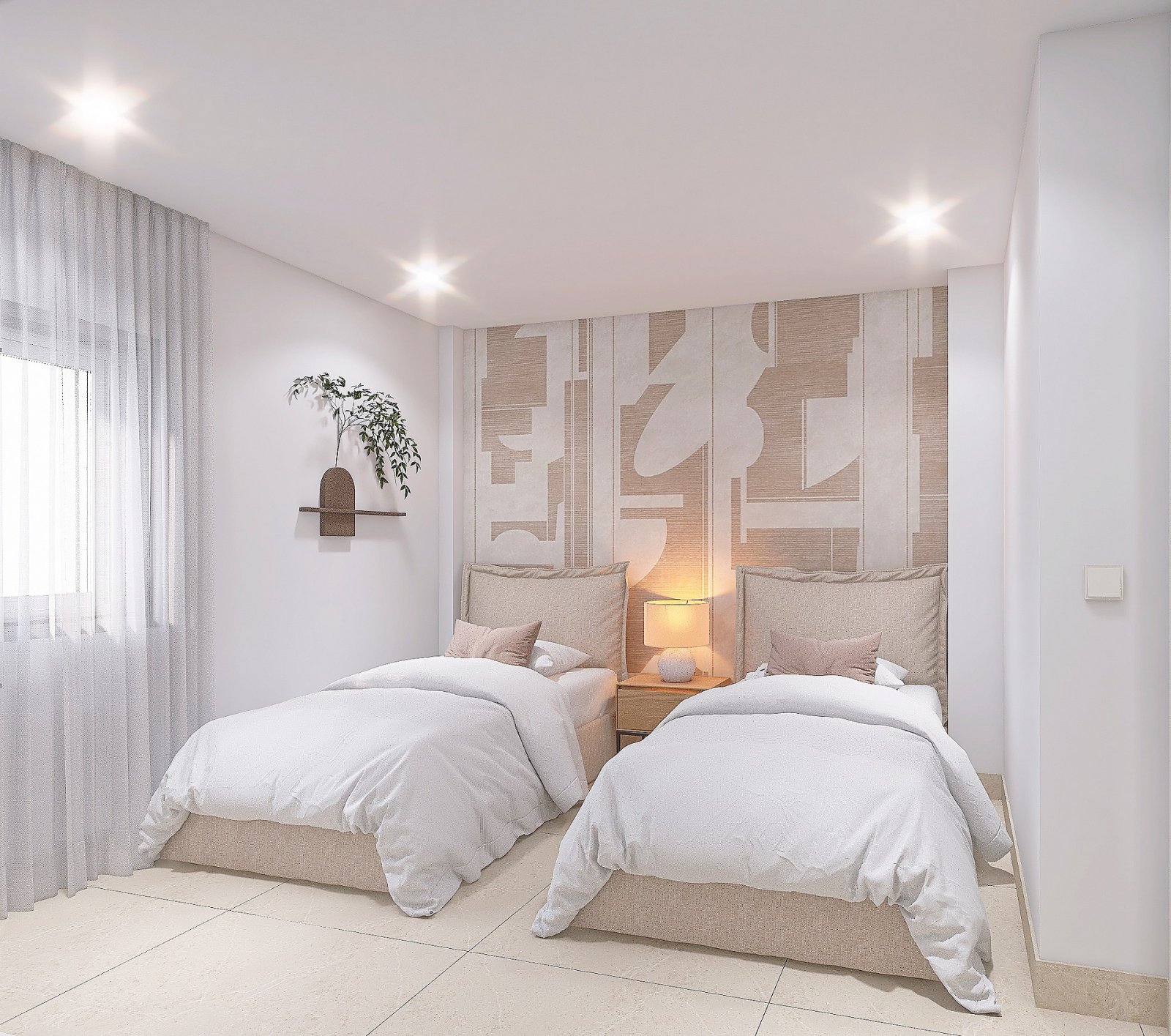 <p>Terraced villa provided with 4 Bedrooms and 3 Bathrooms, optional swimming pool and private garage. </p><p>These architecturally refined townhom...