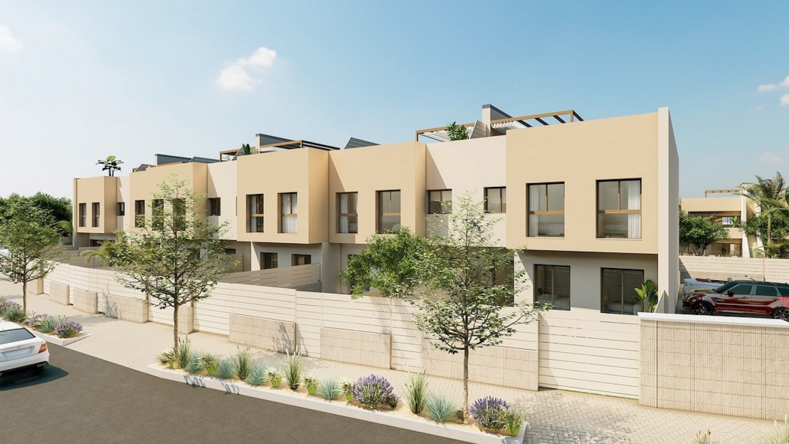 <p>Apartment with garden provided with 3 Bedrooms and 2 Bathrooms, communal swimming pool and parking spot. </p><p>Exclusive, low-rise development,...