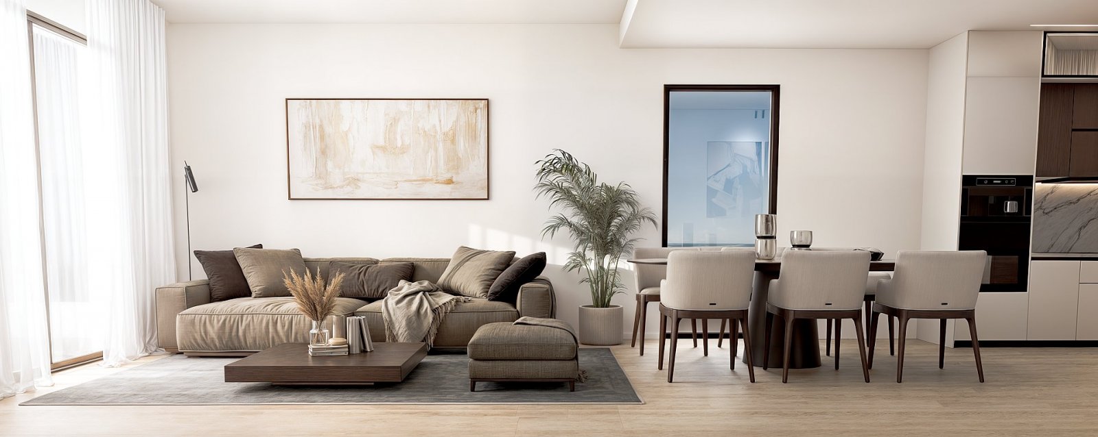 <p>Apartments - solarium provided with 2 Bedrooms and 2 Bathrooms, communal swimming pool and underground parking space. </p><p>The location is ver...