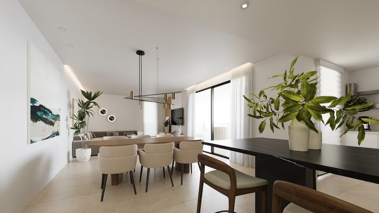 <p>Apartment with terrace provided with 3 Bedrooms and 2 Bathrooms, communal swimming pool and underground parking space with storage room. </p><p>...