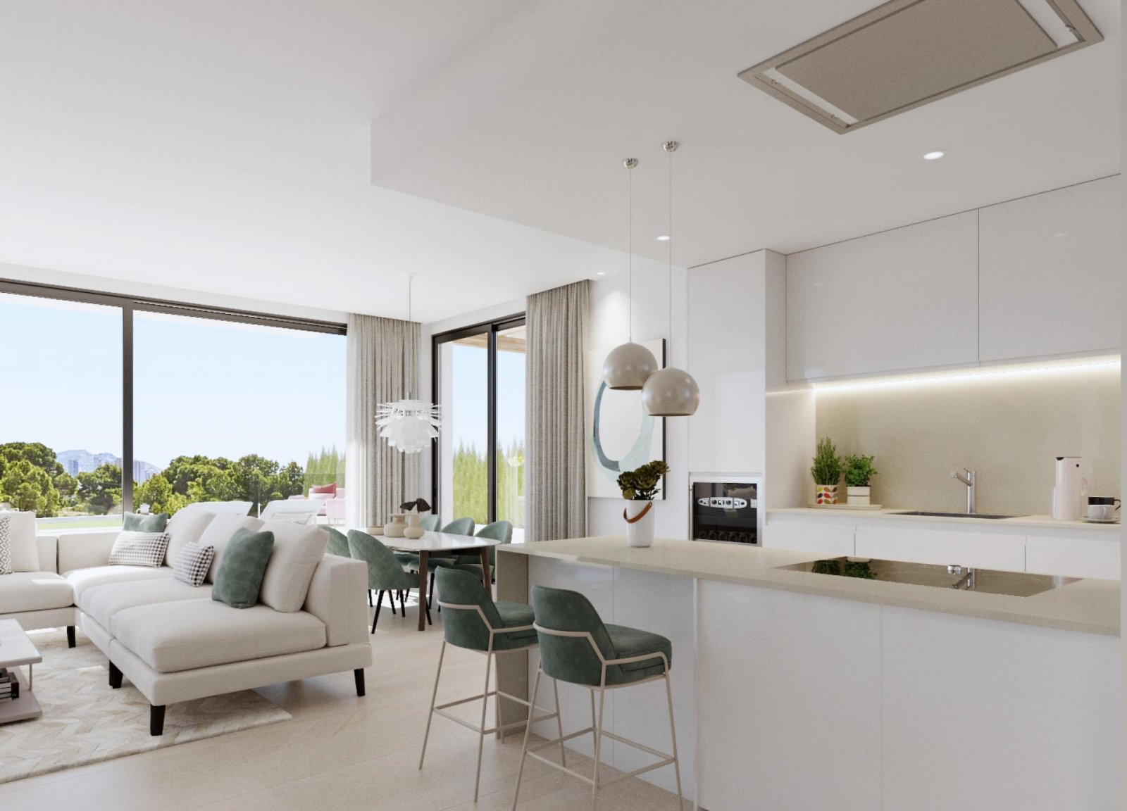 Exklusive Neubauvilla mit Pool, 3 Schlafzimmern & Privatparkplatz