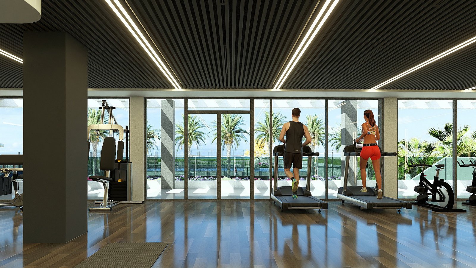 Sonnige Terrassenwohnung mit Gemeinschaftspool