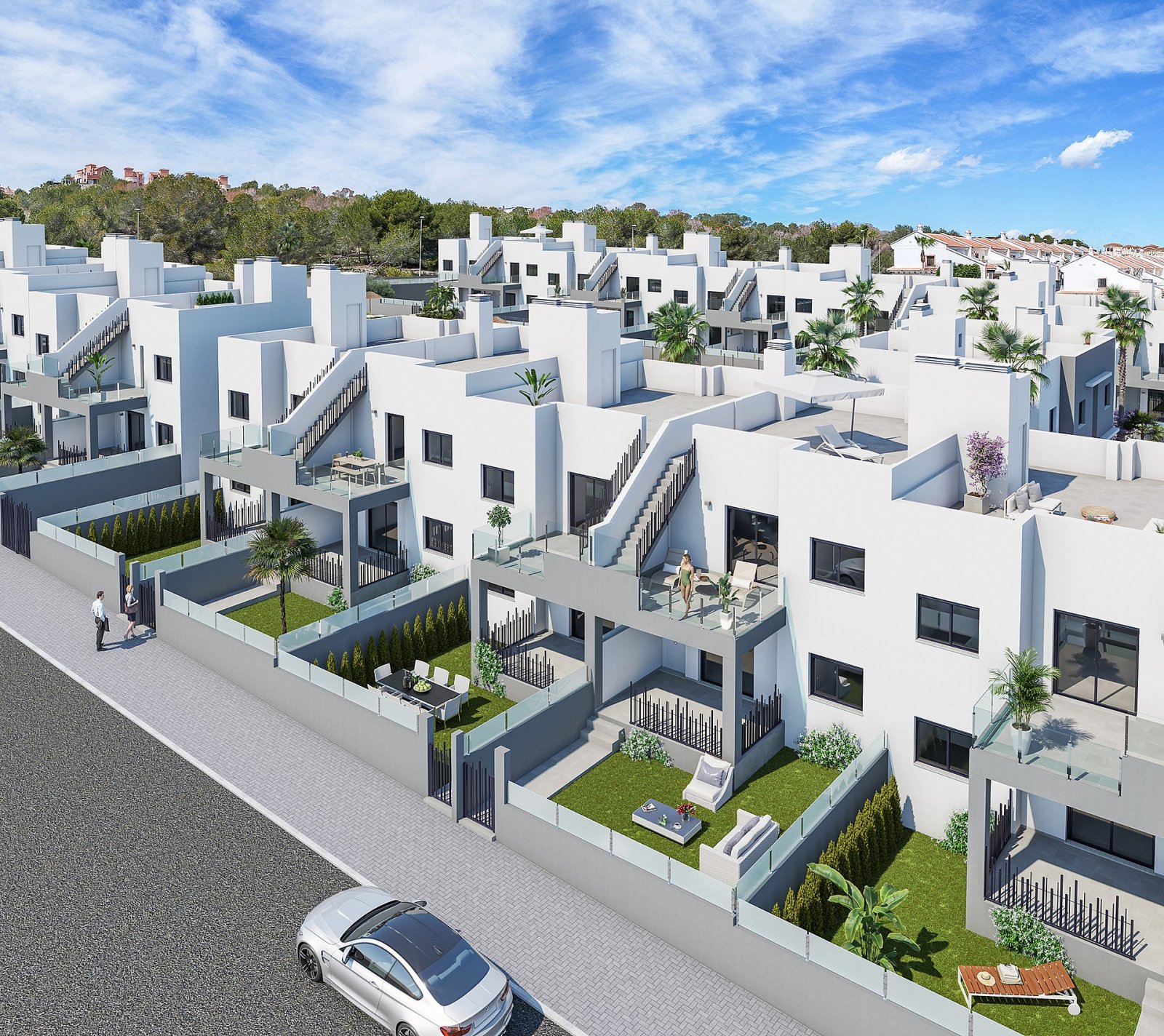 <p>Apartment with garden provided with 2 Bedrooms and 2 Bathrooms, communal swimming pool and parking spot. </p><p>An exclusive new development in ...