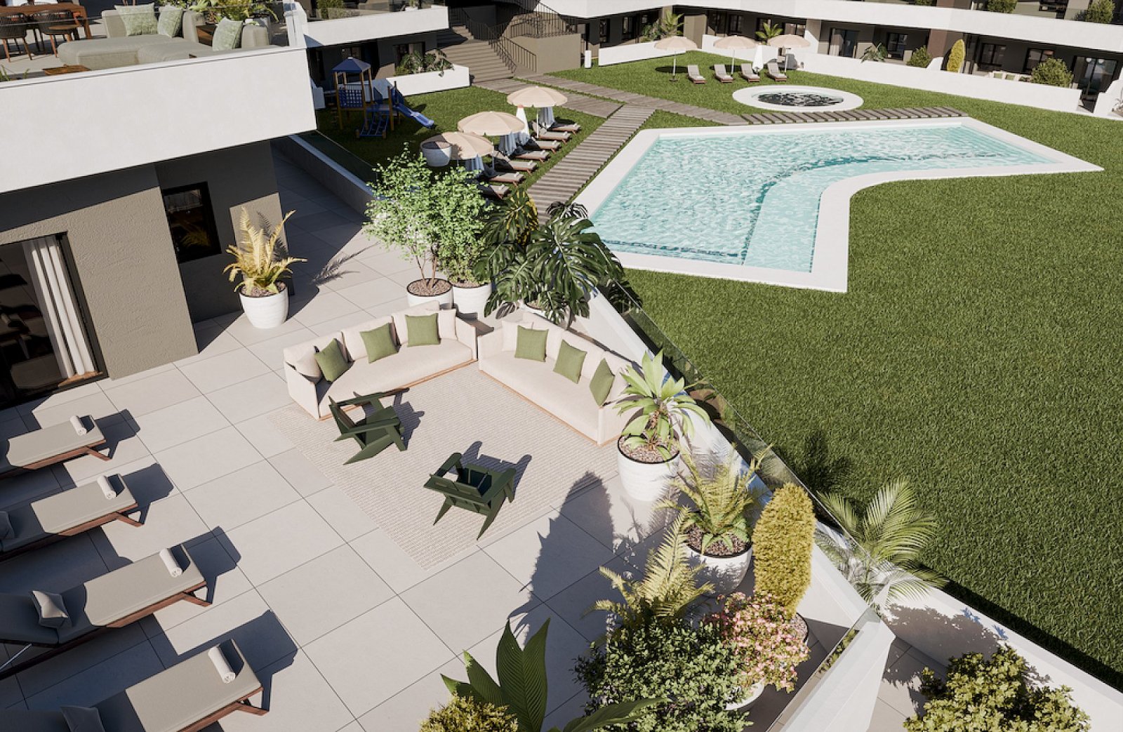 Elegante Wohnung mit Terrasse in attraktiver Anlage