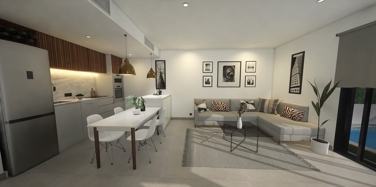 <p>Villa provided with 3 Bedrooms and 2 Bathrooms, private swimming pool and carport. </p>