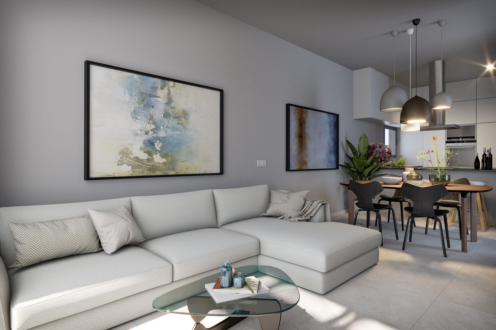 <p>Apartment with terrace provided with 3 Bedrooms and 2 Bathrooms, communal swimming pool and underground parking space with storage room. </p><p>...