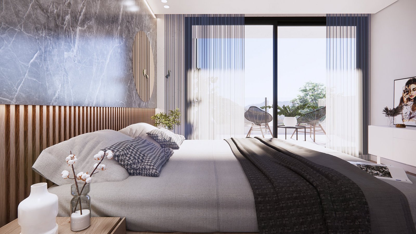 Luxuswohnen in exklusiven Villen mit Pool und Garten