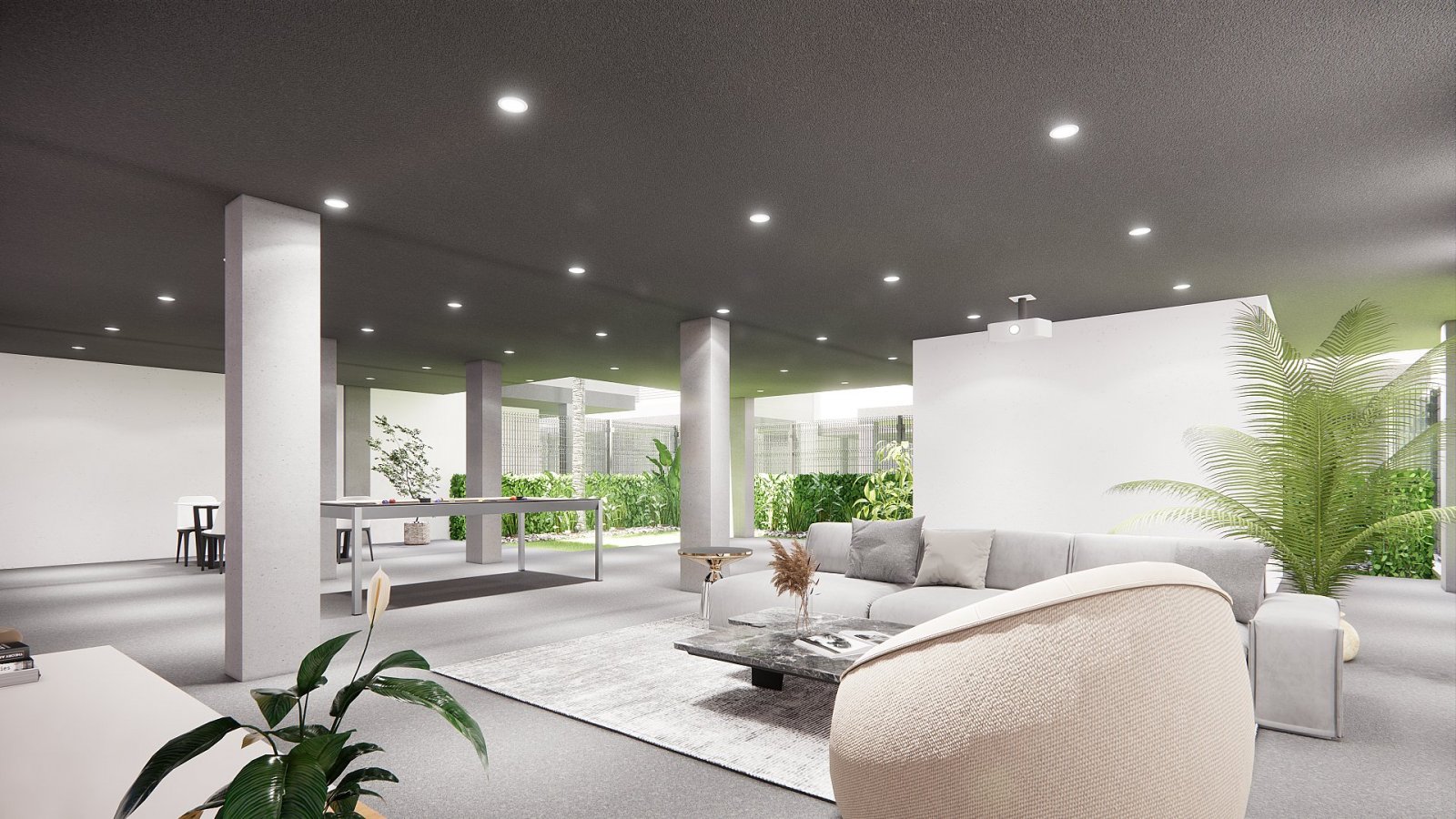 Luxuswohnen in exklusiven Villen mit Pool und Garten