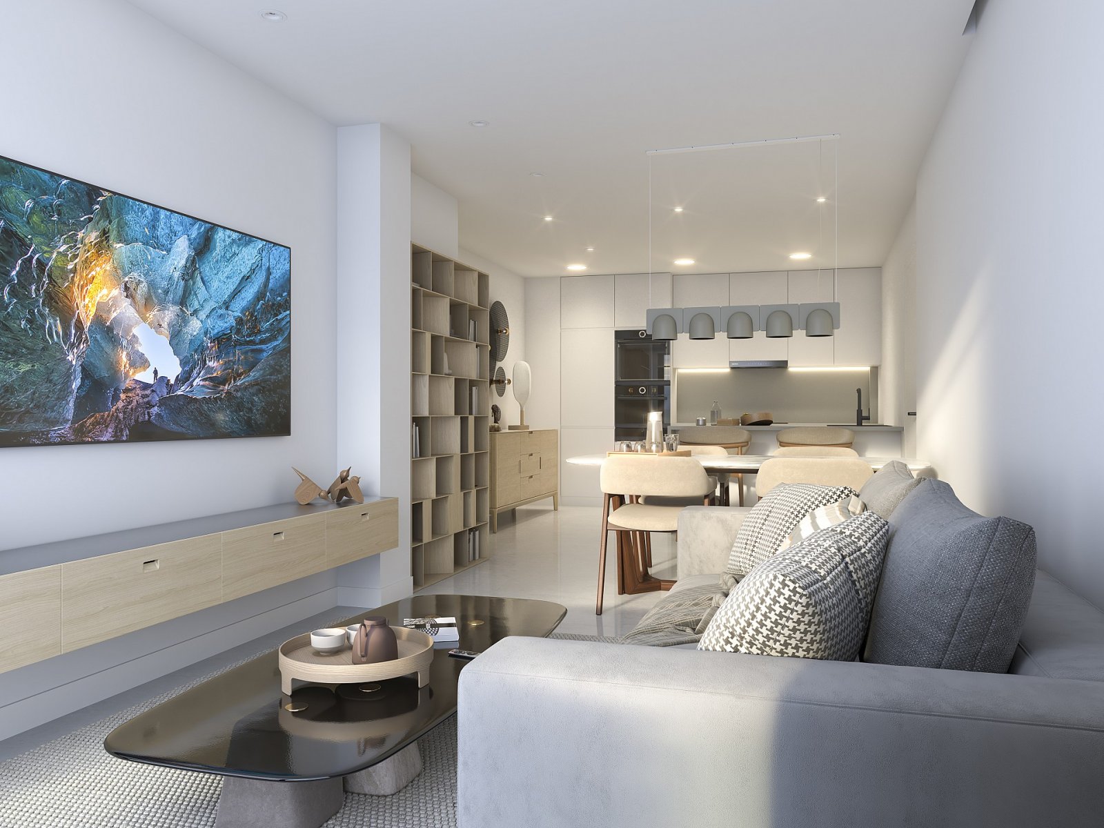 <p>Apartment with terrace provided with 2 Bedrooms and 2 Bathrooms, no swimming pool and no parking place. </p>