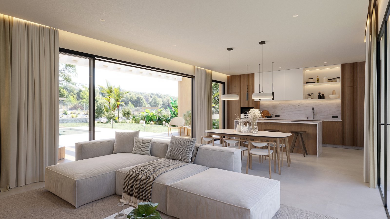 <p>Villa provided with 3 Bedrooms and 3 Bathrooms, private swimming pool and parking space on own plot. </p><p>Single-storey homes around a central...