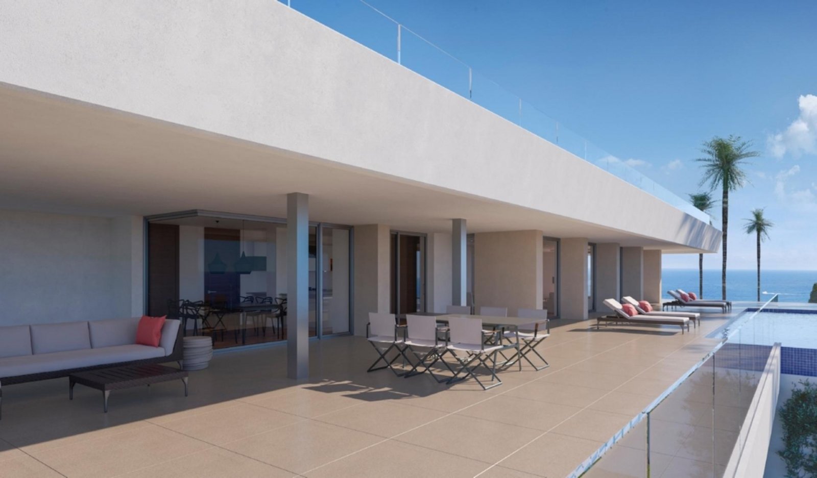 <p>Villa provided with 6 Bedrooms and 7 Bathrooms, infinity swimming pool and parking space on own plot. </p><p>Villa with enormous dimensions, sit...