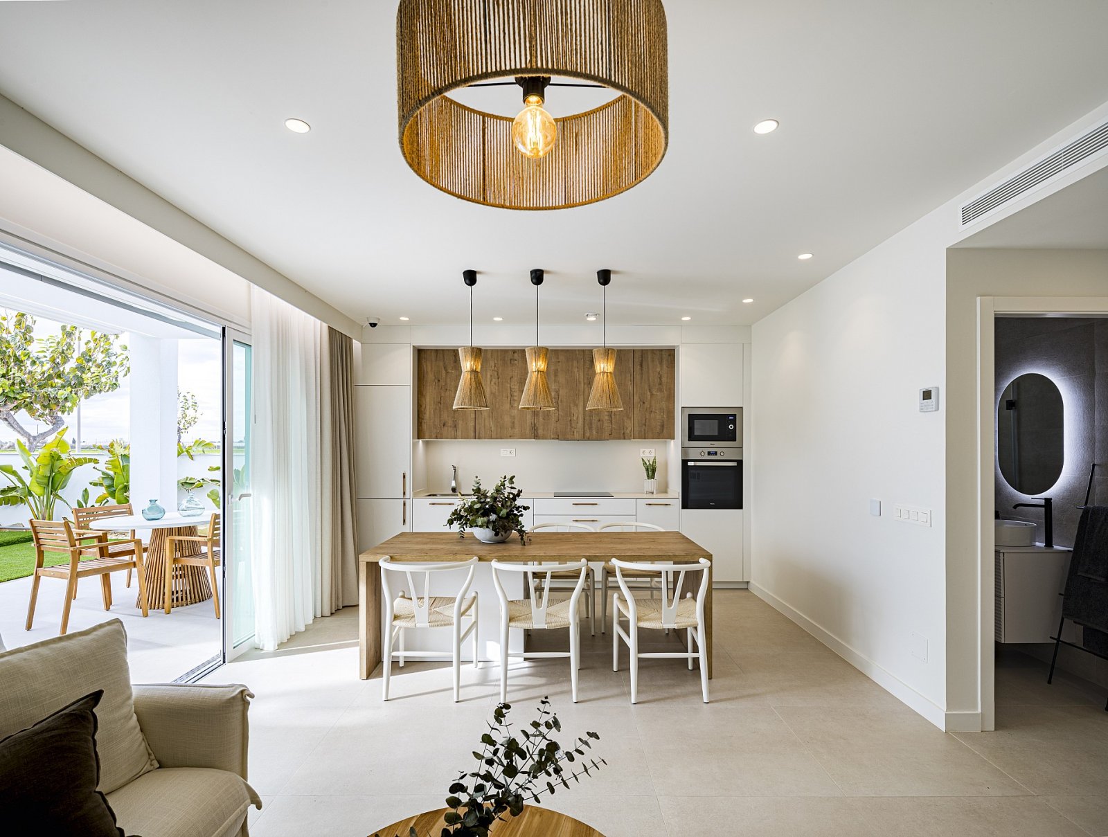 <p>Apartment with garden provided with 2 Bedrooms and 2 Bathrooms, communal swimming pool and parking space on own plot. </p><p>Newly built bungalo...