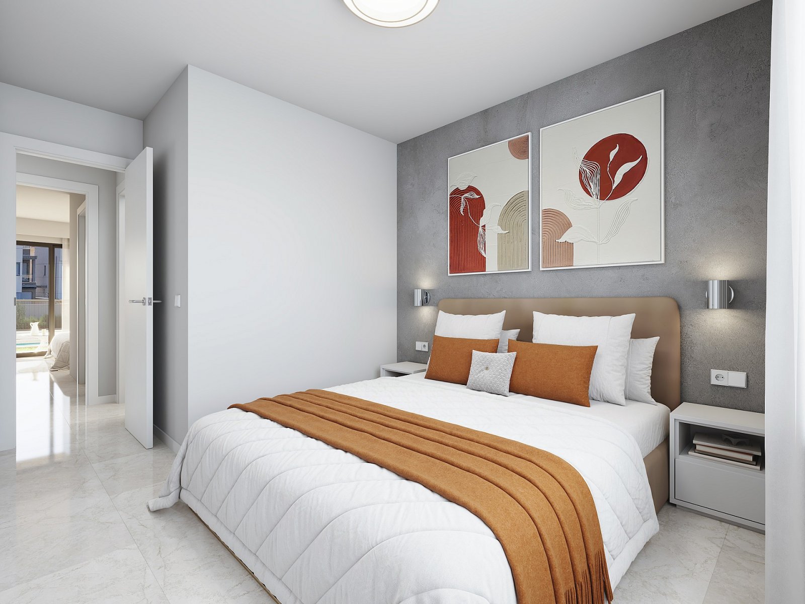 <p>Apartment with garden provided with 3 Bedrooms and 2 Bathrooms, communal swimming pool and parking spot. </p><p>This exclusive project in Puerto...