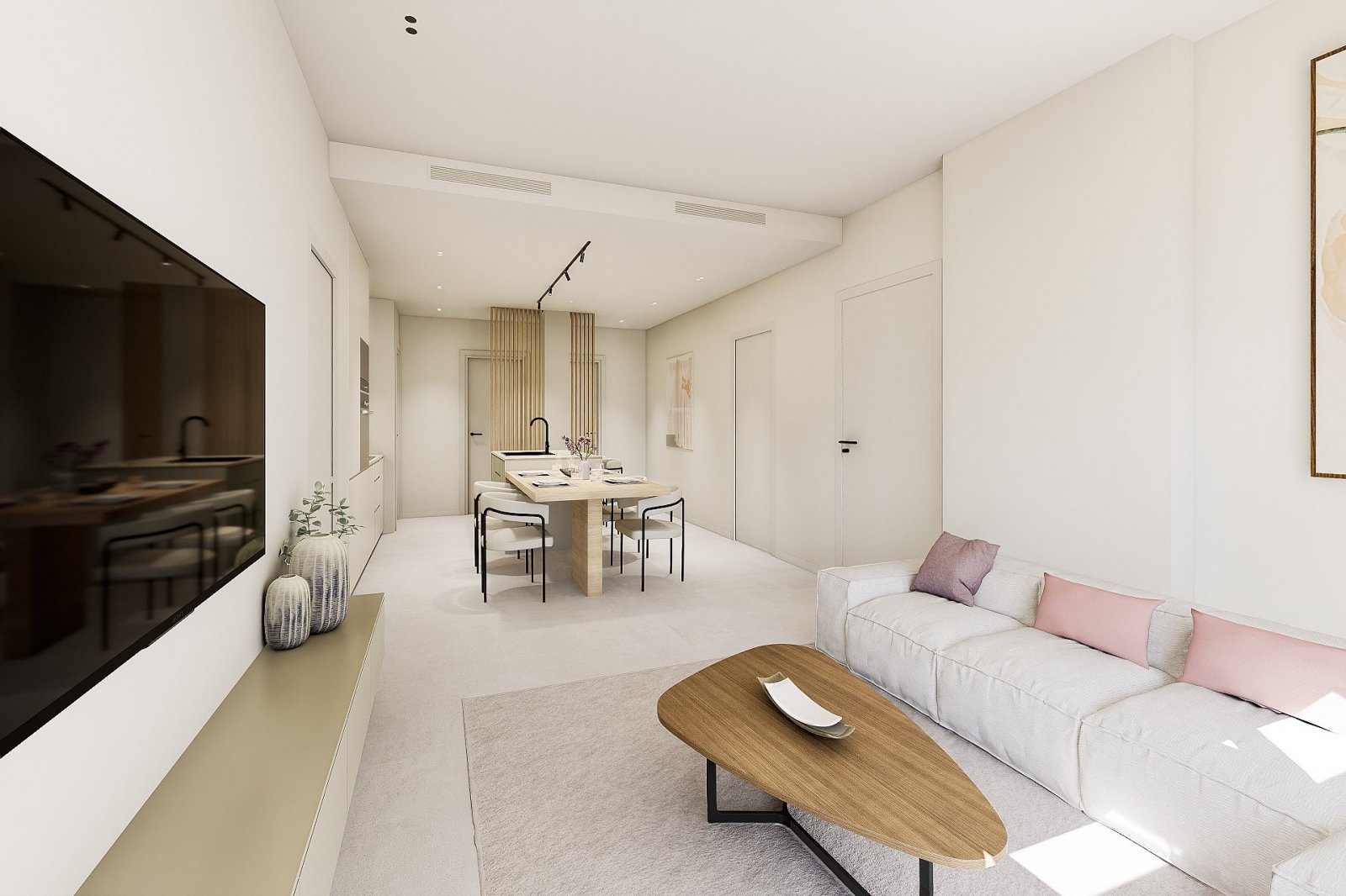 <p>Apartments - solarium provided with 3 Bedrooms and 2 Bathrooms, communal swimming pool and underground parking space with storage room. </p><p>T...