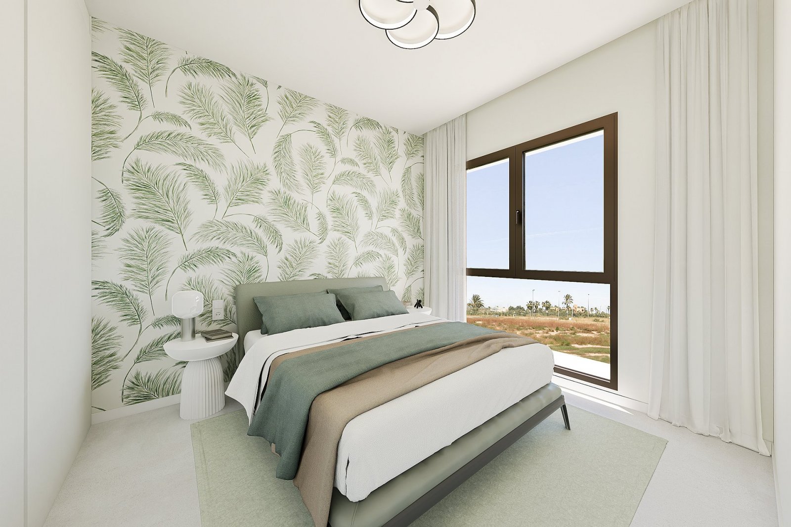 <p>Apartments - solarium provided with 3 Bedrooms and 2 Bathrooms, communal swimming pool and underground parking space with storage room. </p><p>T...