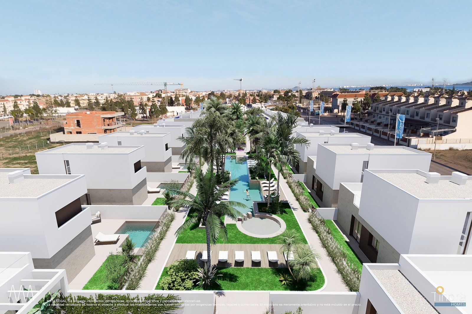 <p>Apartments - solarium provided with 3 Bedrooms and 2 Bathrooms, communal swimming pool and underground parking space with storage room. </p><p>T...