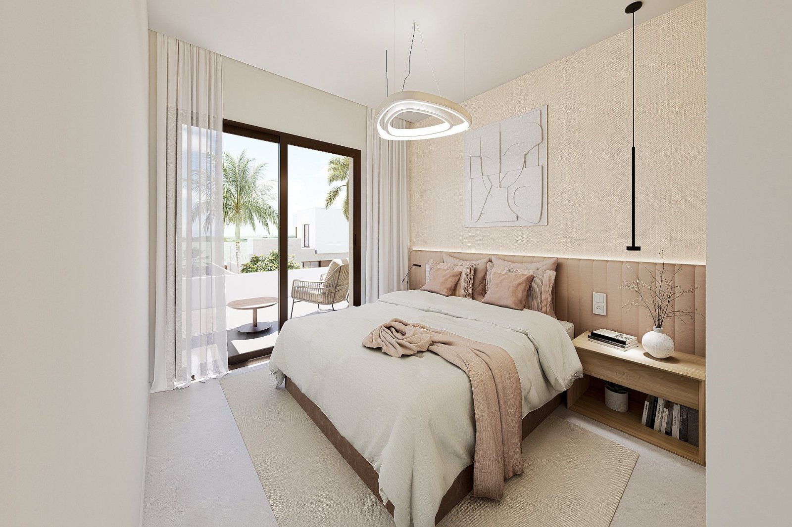 <p>Apartments - solarium provided with 3 Bedrooms and 2 Bathrooms, communal swimming pool and underground parking space with storage room. </p><p>T...