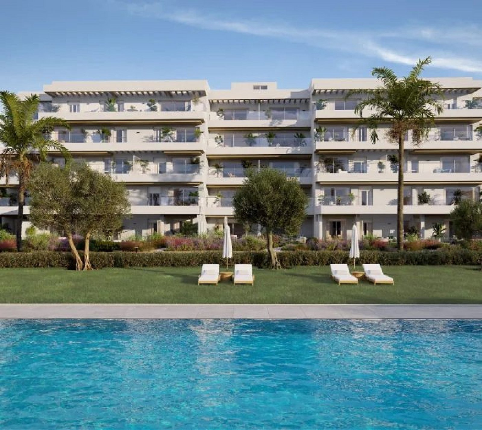 <p>Apartment with terrace provided with 1 Bedrooms and 1 Bathrooms, communal swimming pool and underground parking space. </p><p>Take a dip in our ...