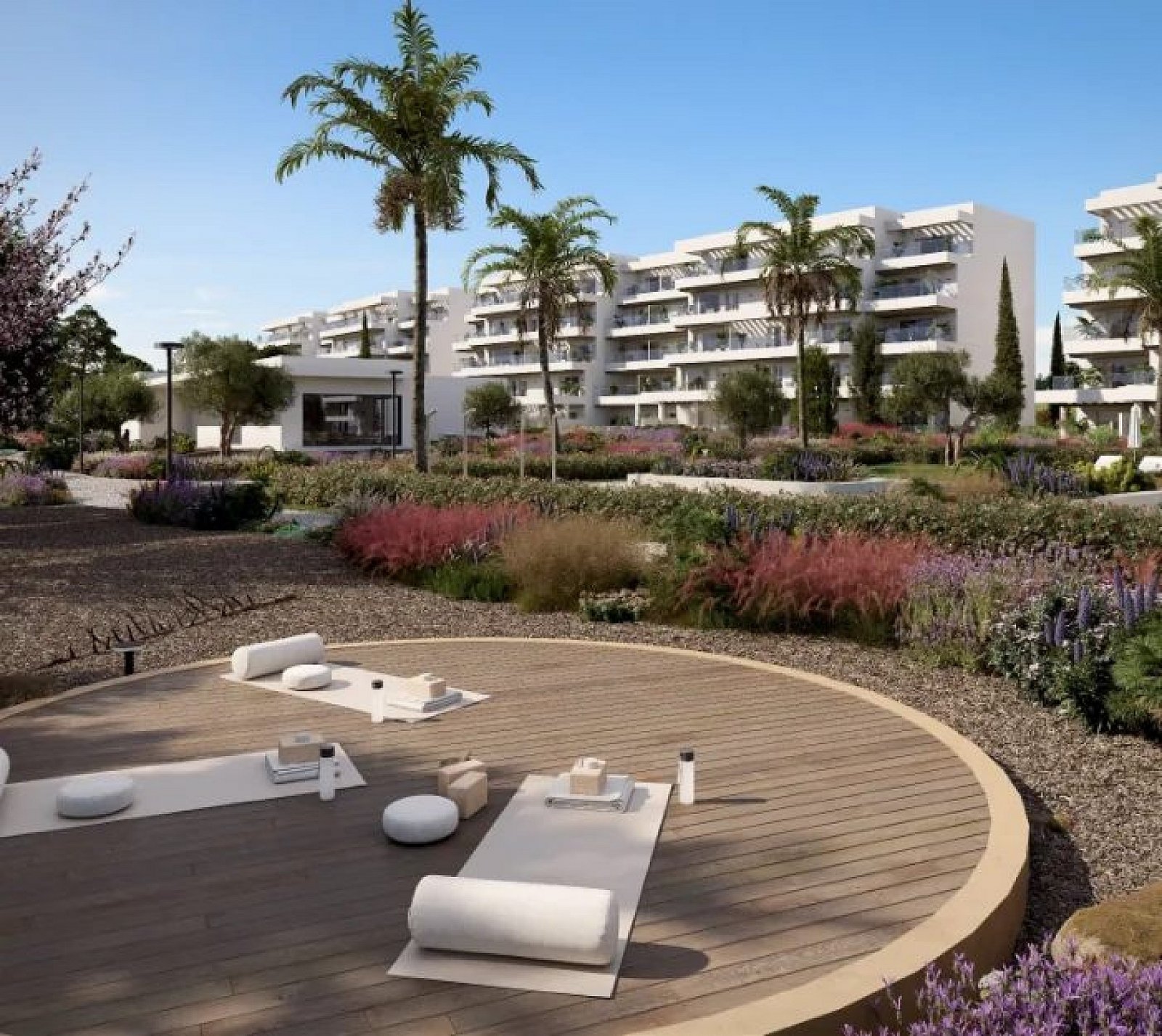 <p>Apartment with terrace provided with 1 Bedrooms and 1 Bathrooms, communal swimming pool and underground parking space. </p><p>Take a dip in our ...