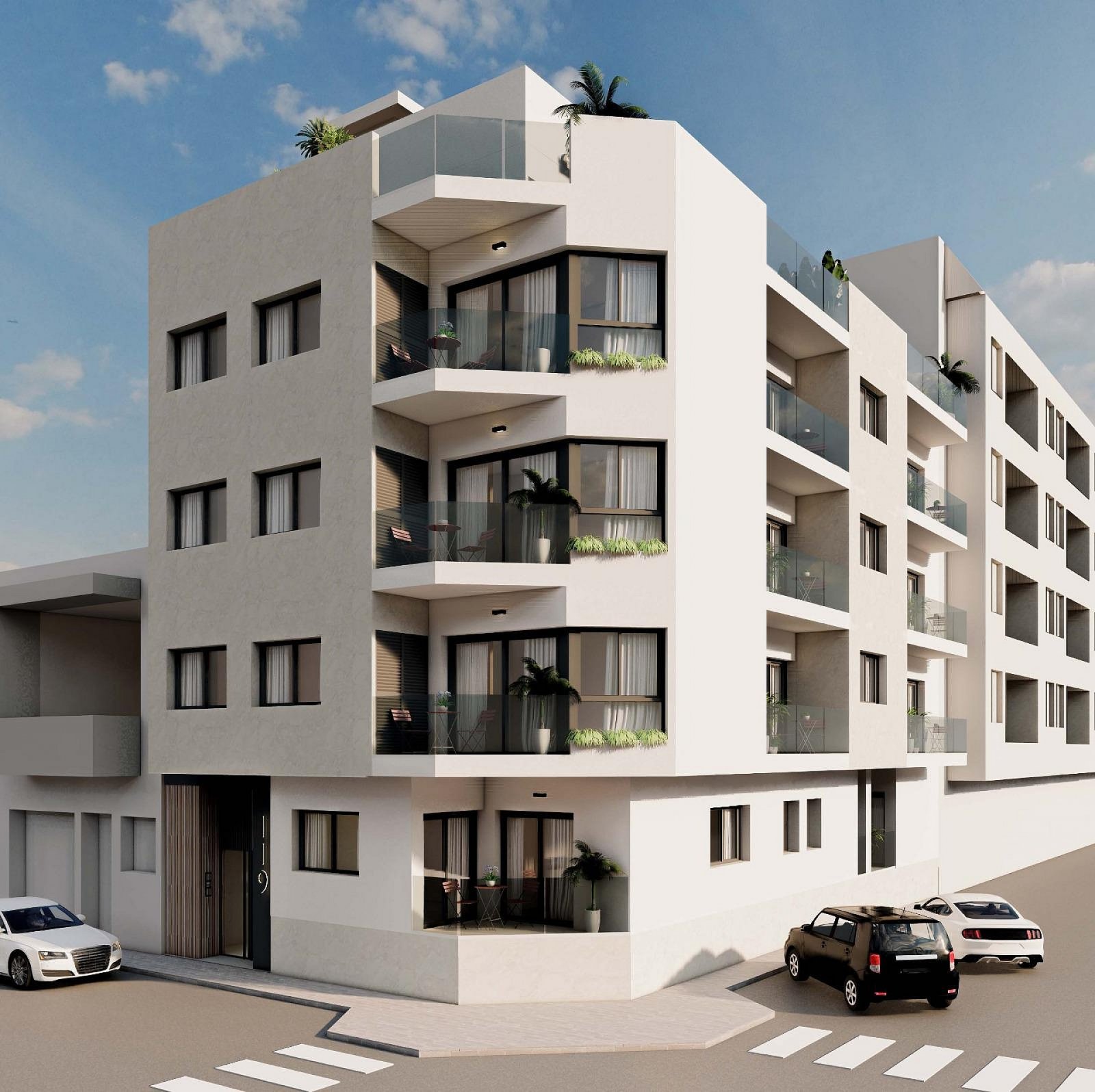<p>Apartment with terrace provided with 2 Bedrooms and 2 Bathrooms, no swimming pool and ample parking space around the project.. </p><p>Guardamar ...