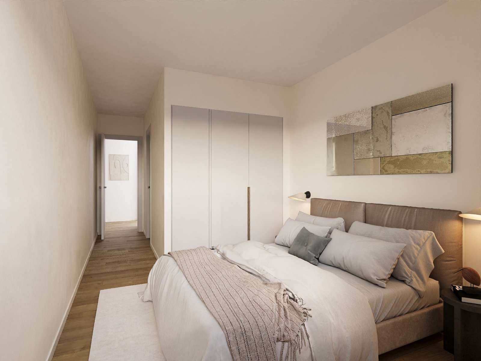 <p>Apartment with terrace provided with 3 Bedrooms and 2 Bathrooms, communal swimming pool and optional underground parking & storage room. </p><p>...
