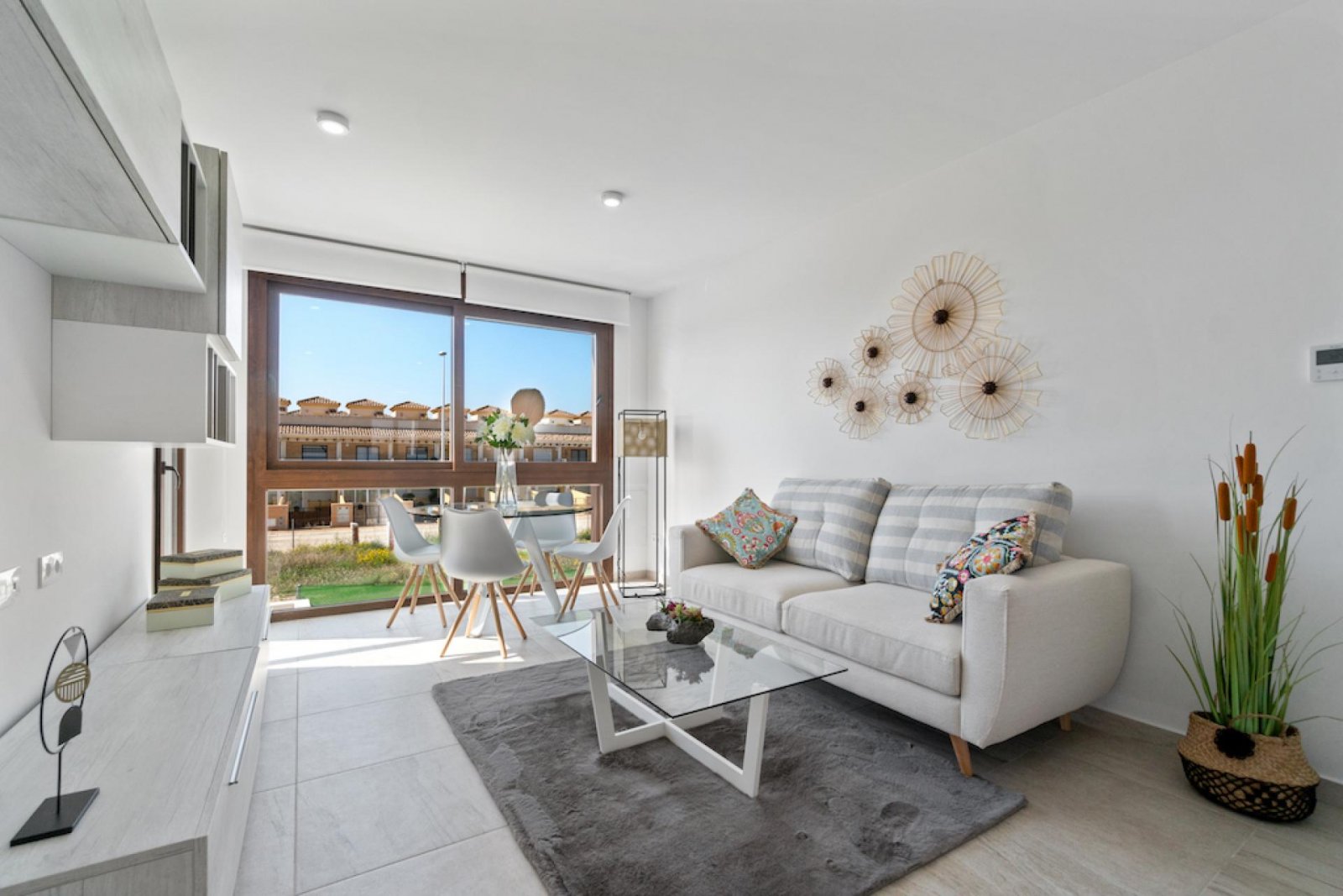 <p>Apartments - solarium provided with 2 Bedrooms and 2 Bathrooms, communal swimming pool and parking space on own plot. </p><p>Discover the perfec...