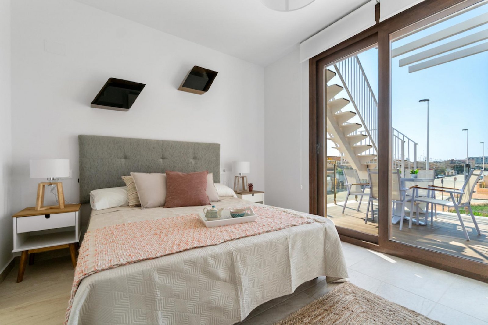<p>Apartments - solarium provided with 2 Bedrooms and 2 Bathrooms, communal swimming pool and parking space on own plot. </p><p>Discover the perfec...