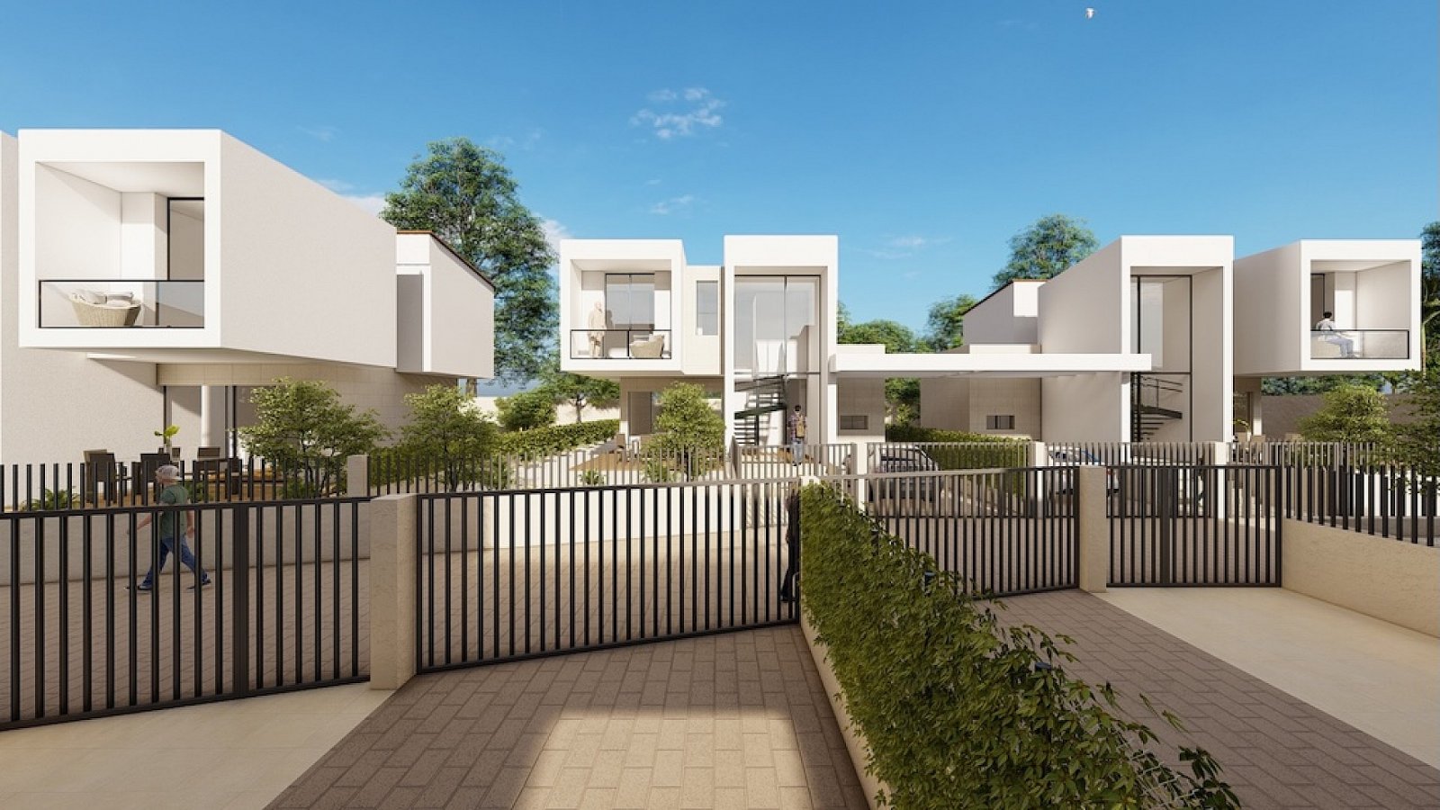 <p>Villa provided with 3 Bedrooms and 3 Bathrooms, private swimming pool and parking space on own plot. </p><p>This small-scale complex of just 7 v...