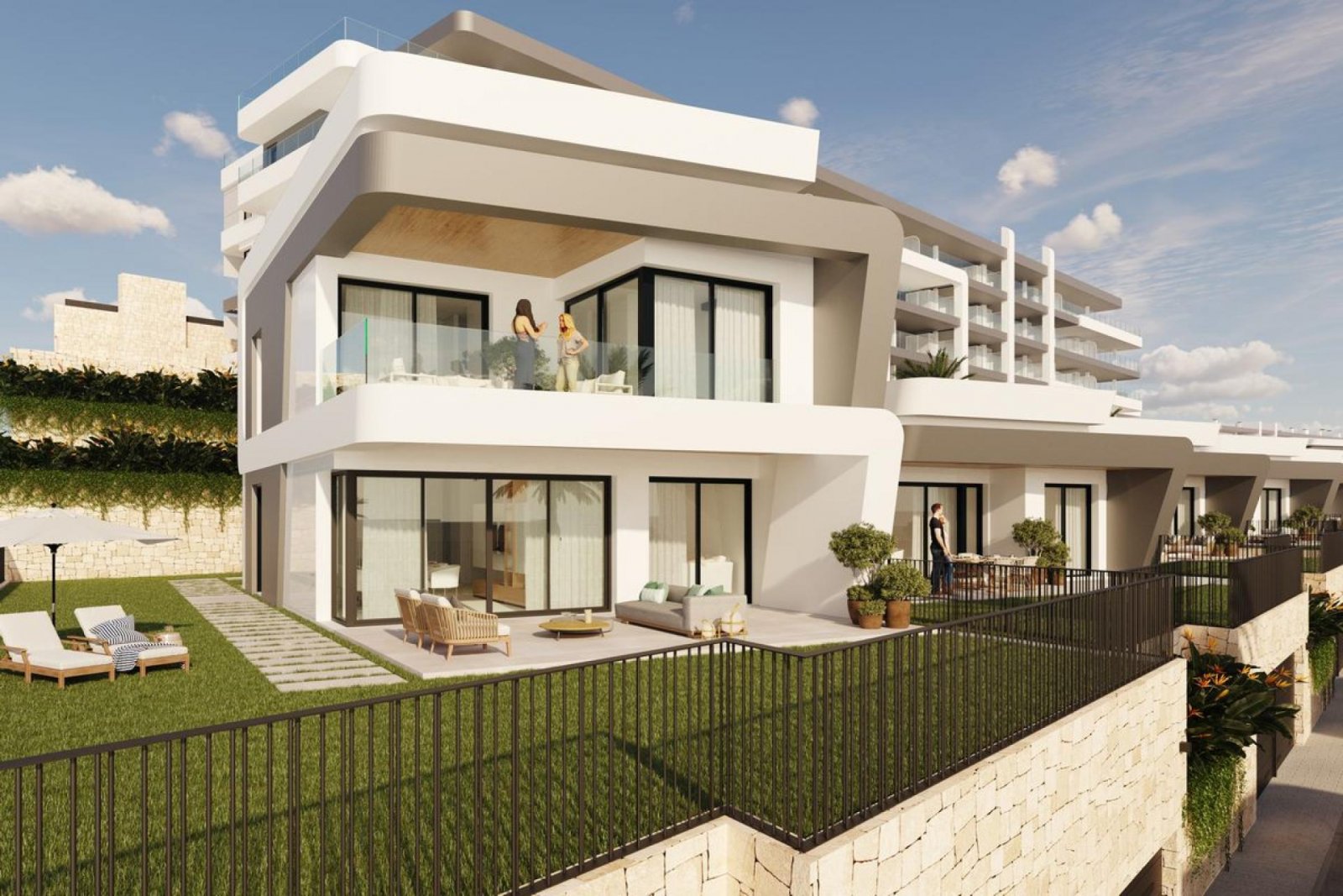 <p>Villa provided with 3 Bedrooms and 2 Bathrooms, communal swimming pool and multiple parking spaces. </p>