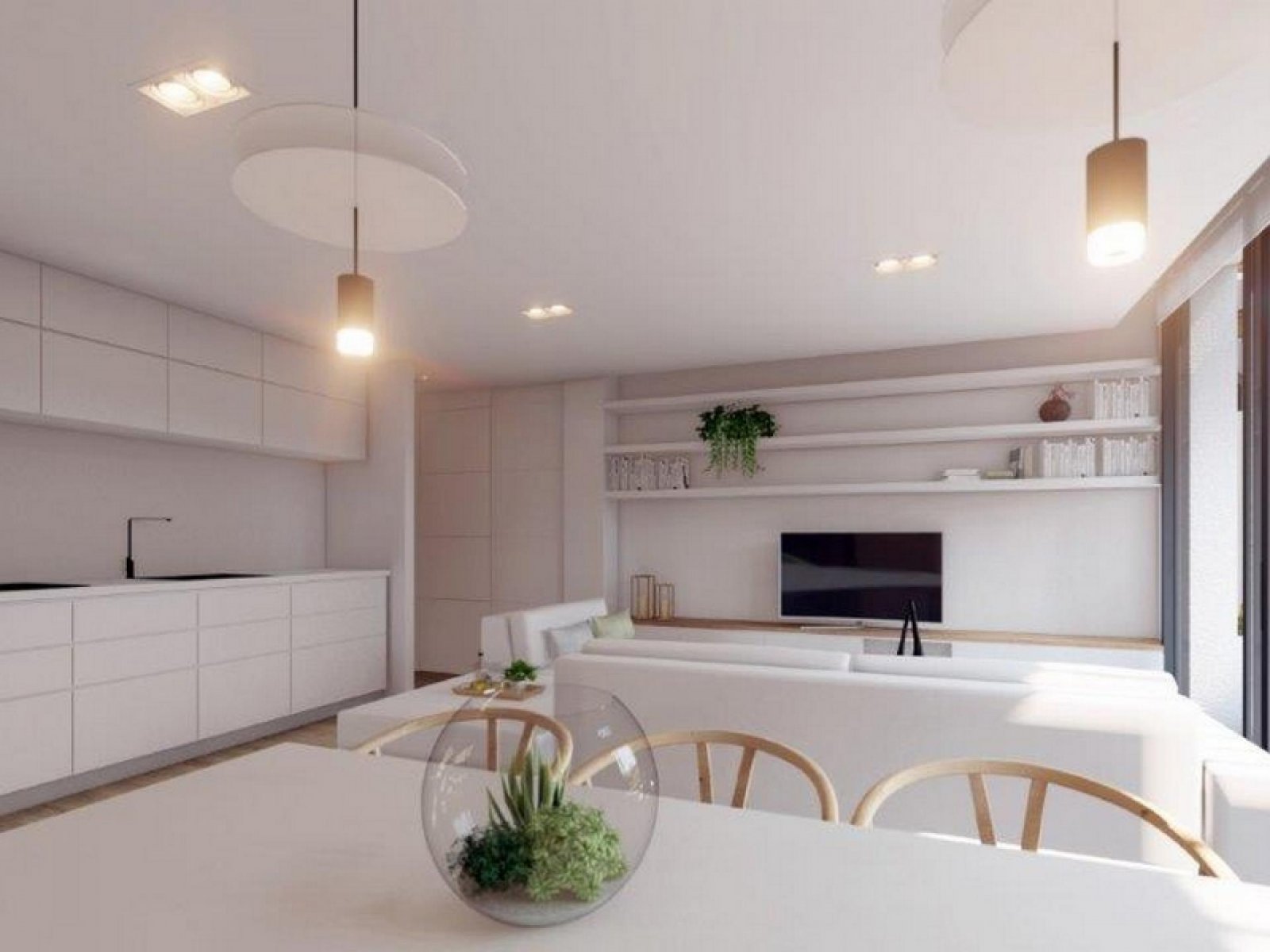 <p>Apartment with garden provided with 3 Bedrooms and 3 Bathrooms, communal swimming pool and carport. </p>