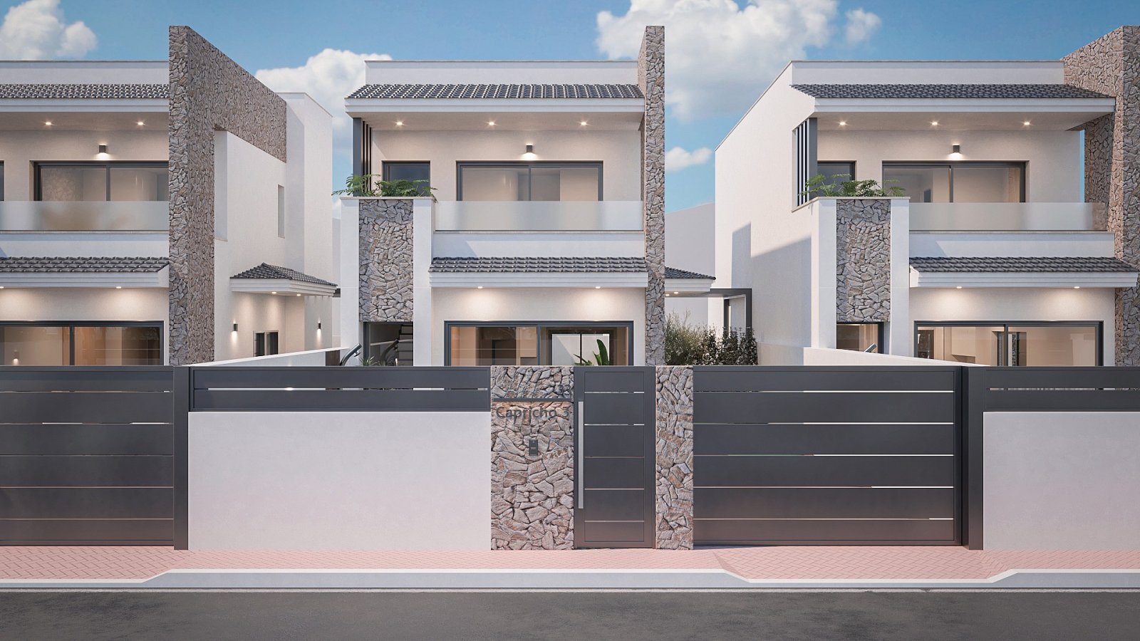 <p>Villa provided with 3 Bedrooms and 3 Bathrooms, private swimming pool and parking space on own plot. </p><p>Exclusive residence with only 3 vill...
