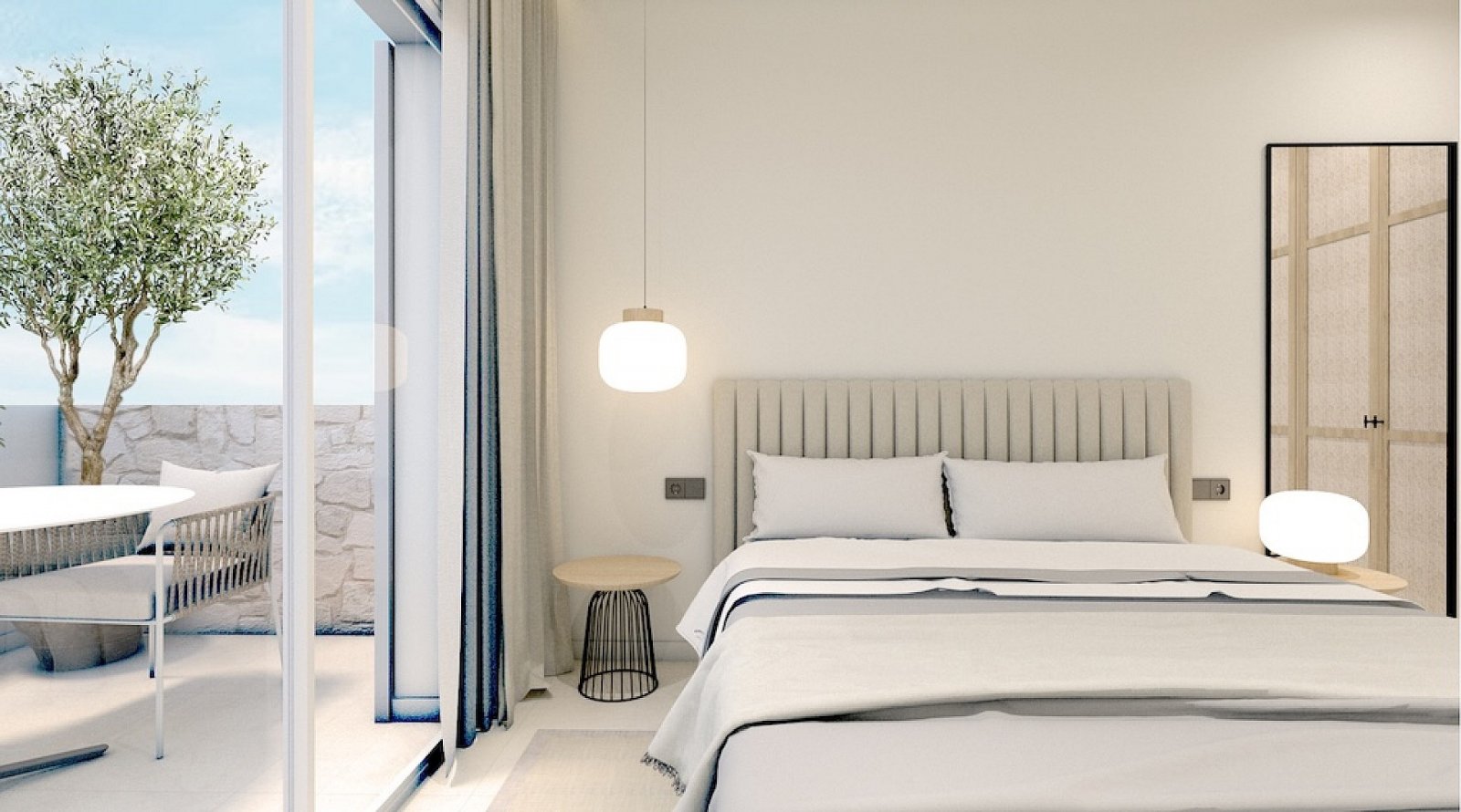 <p>Villa provided with 3 Bedrooms and 2 Bathrooms, communal swimming pool and parking space on own plot. </p><p>Newly built bungalow apartments and...