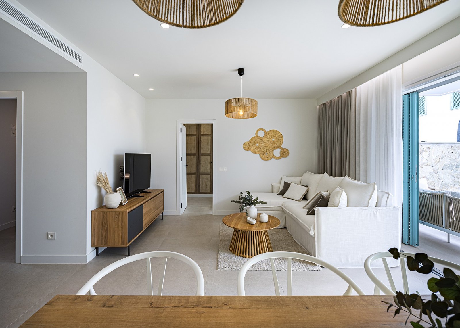 <p>Apartment with garden provided with 3 Bedrooms and 2 Bathrooms, communal swimming pool and parking space on own plot. </p><p>Newly built bungalo...