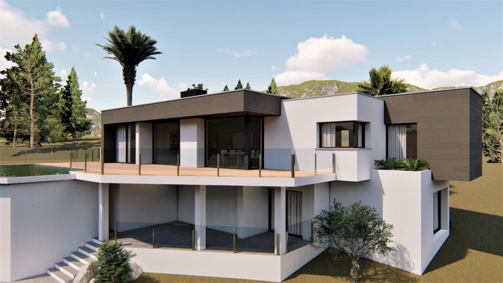 <p>Villa provided with 4 Bedrooms and 3 Bathrooms, infinity swimming pool and underground garage with cellar. </p><p>Exclusive home in a fairytale ...