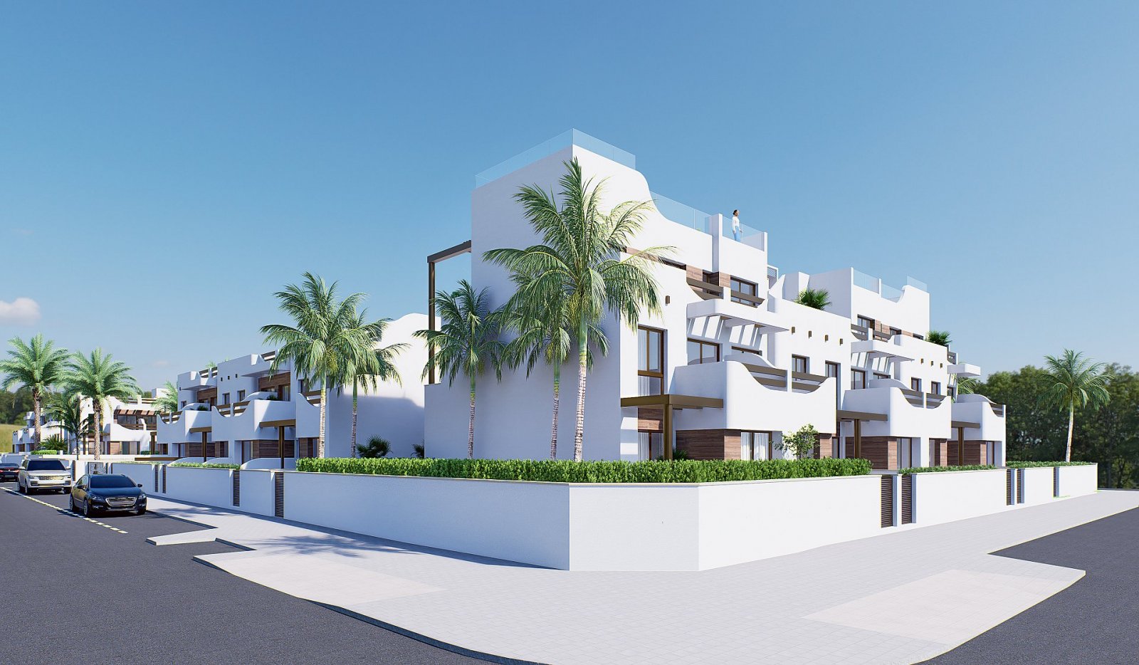 <p>Apartments - solarium provided with 2 Bedrooms and 2 Bathrooms, communal swimming pool and underground parking space. </p><p>This new constructi...