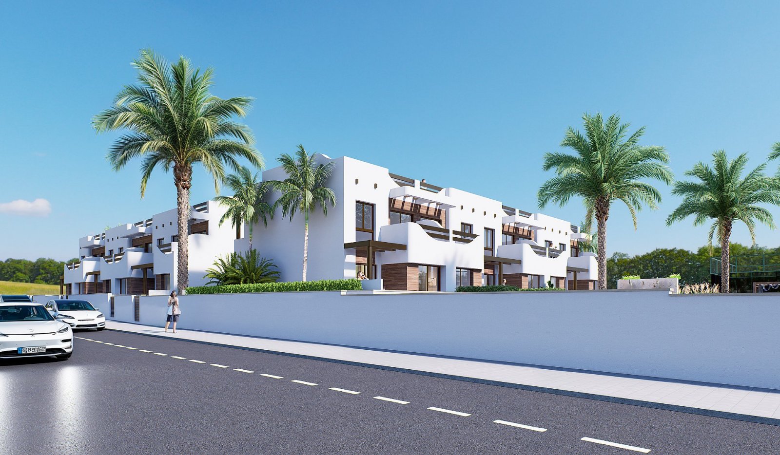 <p>Apartments - solarium provided with 2 Bedrooms and 2 Bathrooms, communal swimming pool and underground parking space. </p><p>This new constructi...