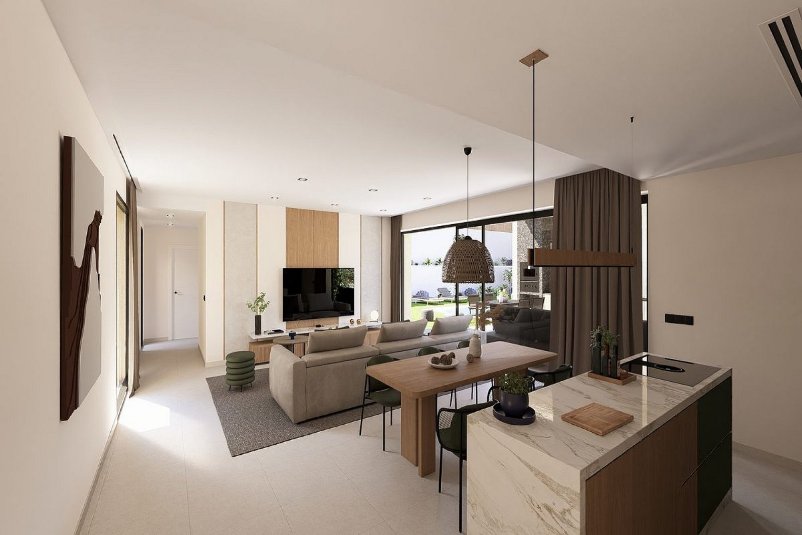 Stilvolle Villa mit privatem Pool und Außenküche