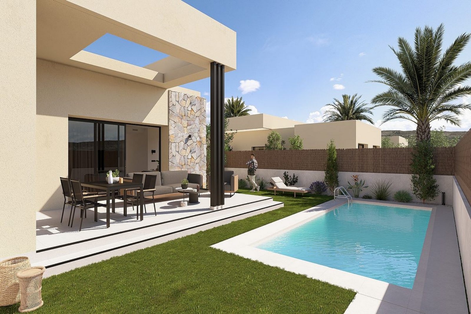 Stilvolle Villa mit privatem Pool und Außenküche