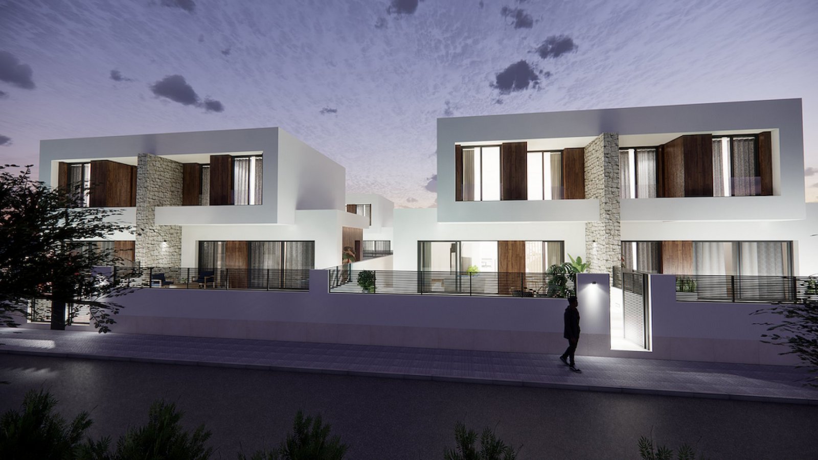 <p>Terraced villa provided with 3 Bedrooms and 3 Bathrooms, private swimming pool and parking space on own plot. </p><p>Small-scale complex with 8 ...