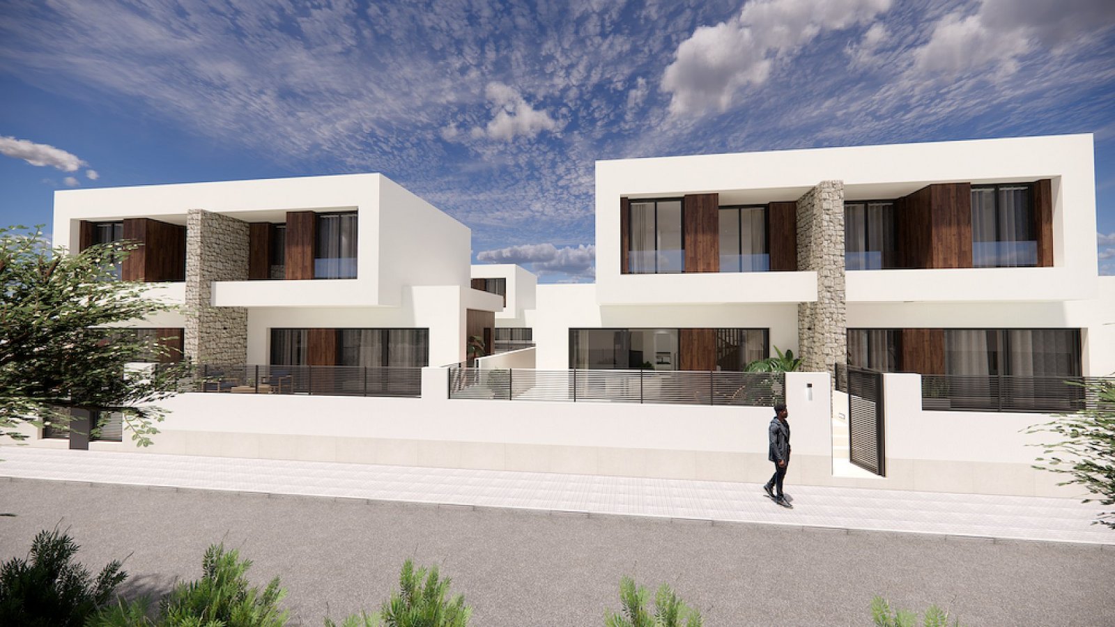 <p>Terraced villa provided with 3 Bedrooms and 3 Bathrooms, private swimming pool and parking space on own plot. </p><p>Small-scale complex with 8 ...