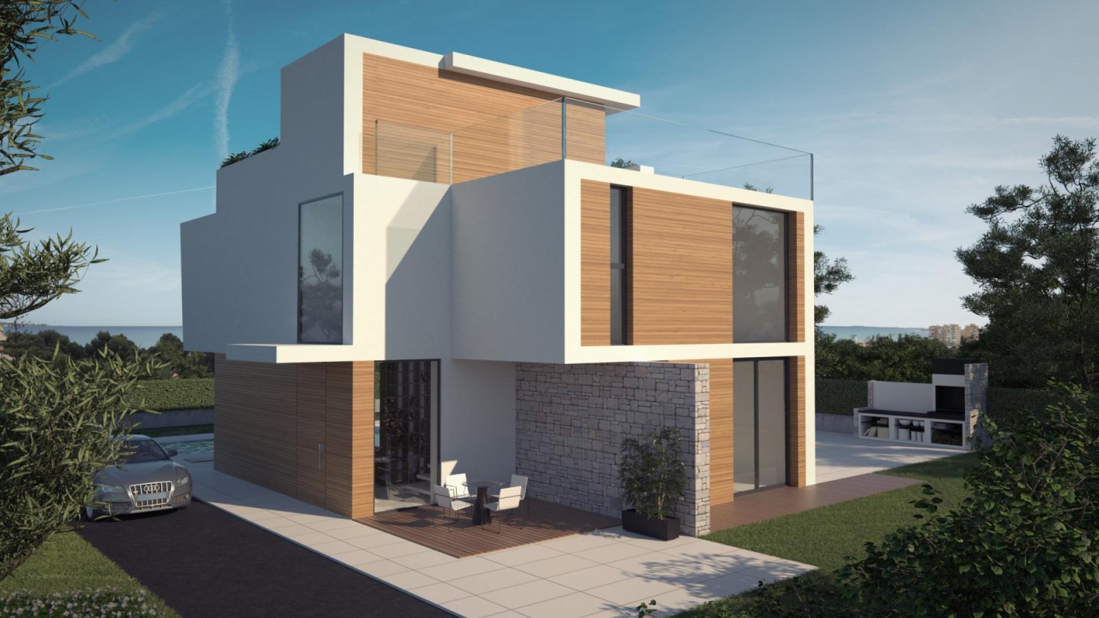 <p>Villa provided with 4 Bedrooms and 3 Bathrooms, private swimming pool and underground parking space. </p><p>Discover this beautiful development ...