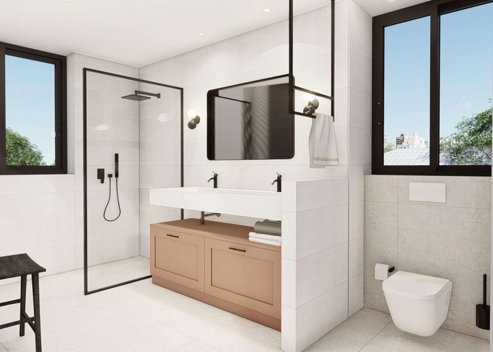 <p>Villa provided with 4 Bedrooms and 3 Bathrooms, private swimming pool and underground parking space with storage room. </p><p>Skyline V villas i...