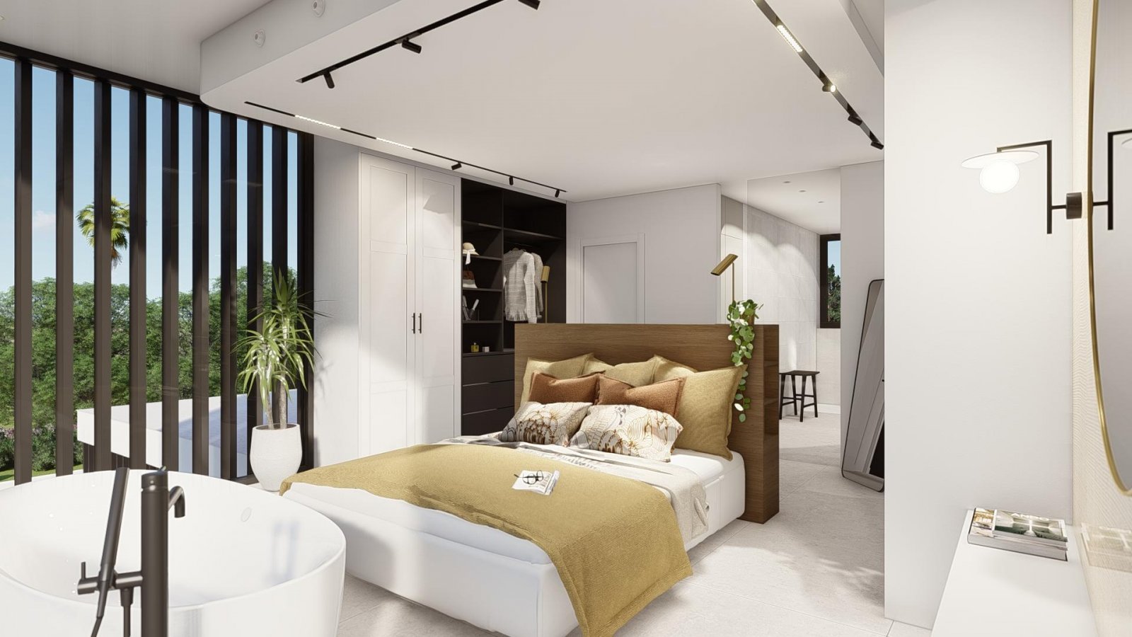 <p>Villa provided with 4 Bedrooms and 3 Bathrooms, private swimming pool and underground parking space with storage room. </p><p>Skyline V villas i...