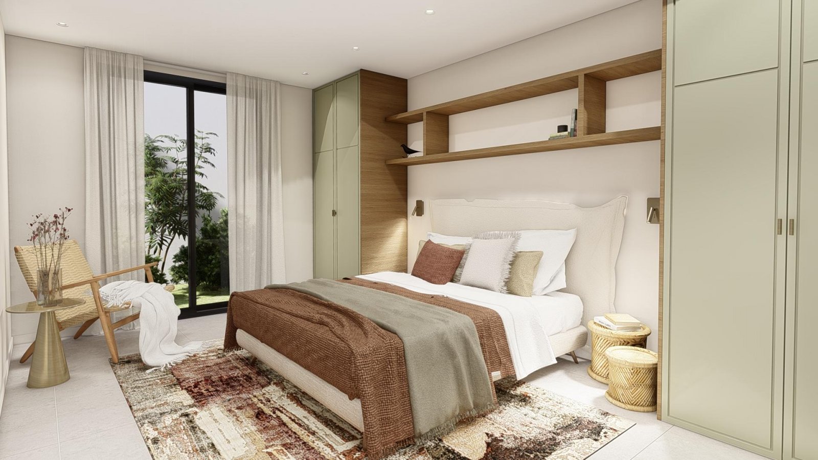 <p>Villa provided with 4 Bedrooms and 3 Bathrooms, private swimming pool and underground parking space with storage room. </p><p>Skyline V villas i...