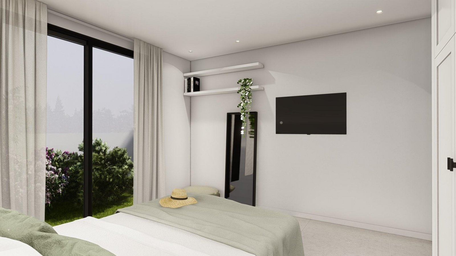 <p>Villa provided with 4 Bedrooms and 3 Bathrooms, private swimming pool and underground parking space with storage room. </p><p>Skyline V villas i...