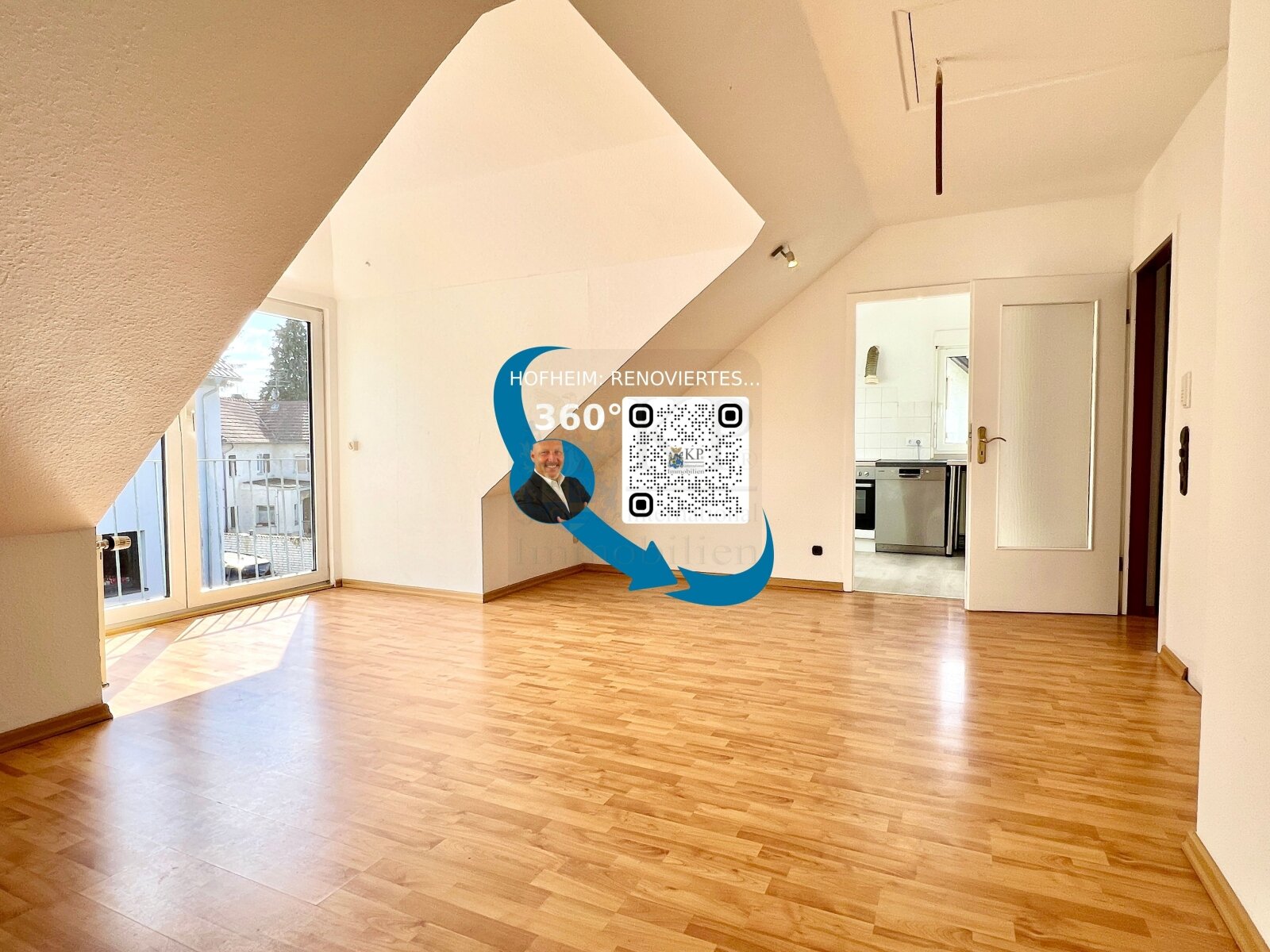 HOFHEIM: RENOVATED DETACHED HOUSE WITH 6 BEDROOMS, 2 BATHROOMS, 2 KITCHENS, GARAGE AND CARPORT