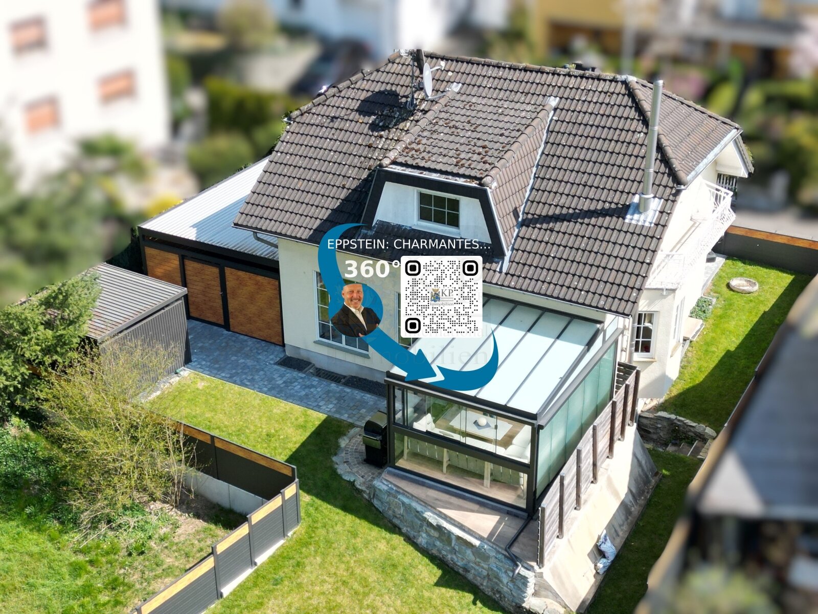 EPPSTEIN: CHARMANTES + EINMALIGES EFH MIT SOMMERGARTEN, SAUNA & TRAUMGRUNDSTÜCK 