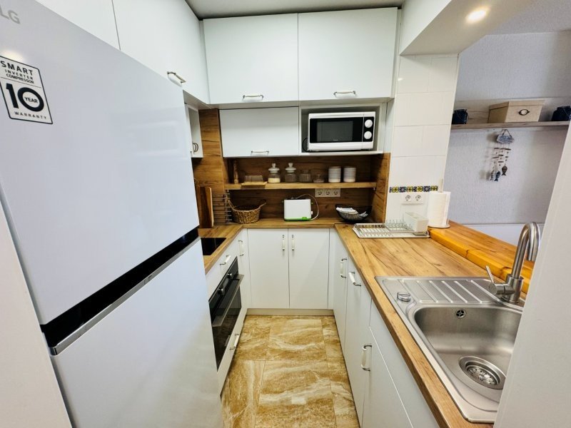 Strandnahe Wohnung mit Meerblick & Terrasse
