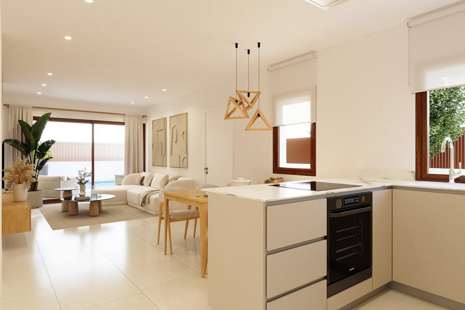 <p>Villa provided with 2 Bedrooms and 2 Bathrooms, private swimming pool and parking space on own plot. </p>