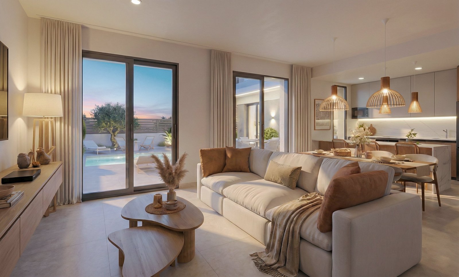 <p>Villa provided with 3 Bedrooms and 2 Bathrooms, private swimming pool and parking space on own plot. </p><p>Designed to provide an exceptional l...